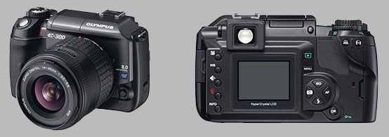 800万画素のオリンパス E-300レンズセット