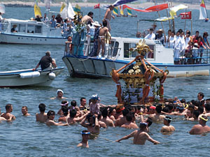 船上のお祓い