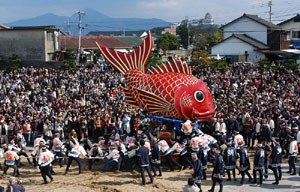 魚屋町五番曳山鯛