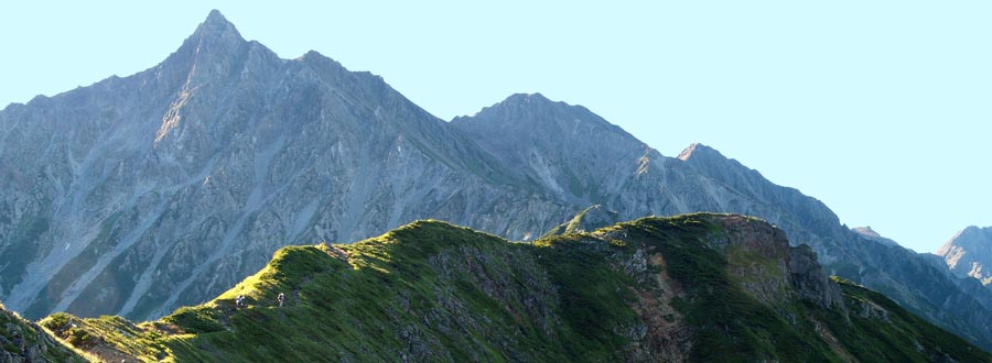 槍ヶ岳の勇姿