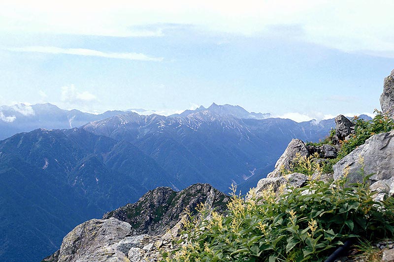槍ヶ岳遠景