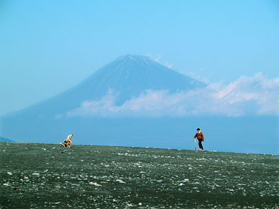  美保の松原の富士山