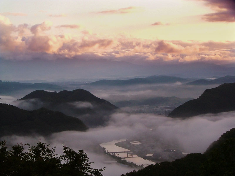 那岐山方面を望む - 2 -(大山展望台)