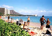 Waikiki beach