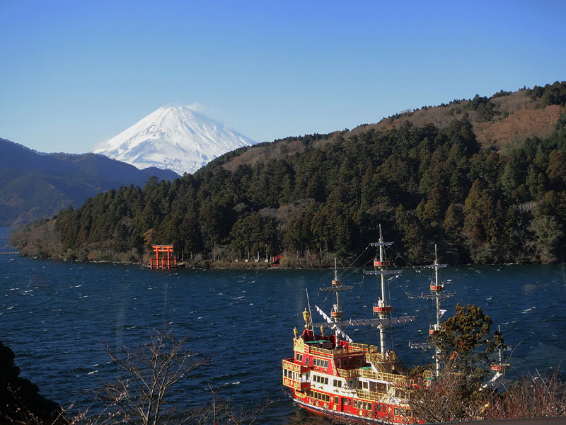 芦ノ湖の富士山/成川美術館