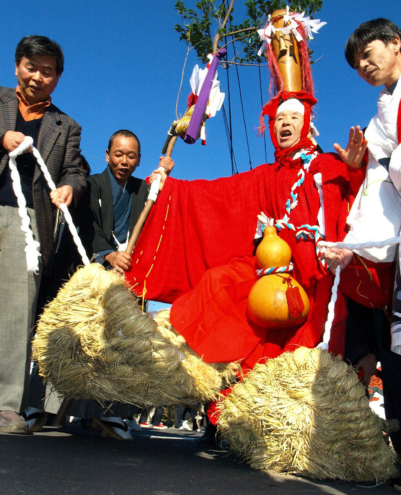 ひょうたん祭り/柴山八幡社(豊後大野市)