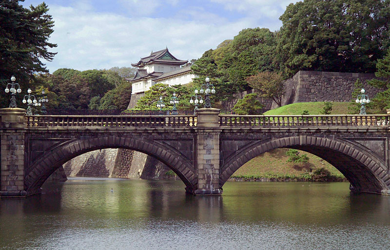 皇居二重橋(正門石橋)
