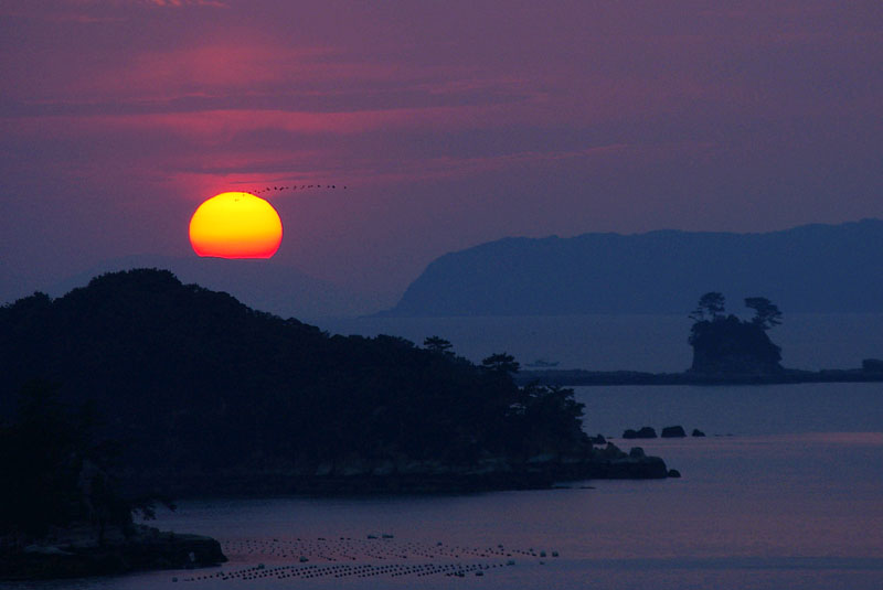 九十九島の夕焼け / 長崎県佐世保市