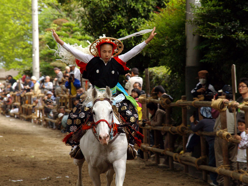 砥鹿神社の流鏑馬(愛知県豊川市) 2009.5.4