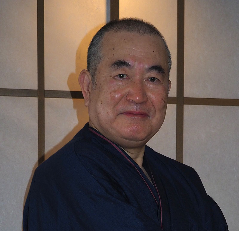 作務衣姿の和田義男