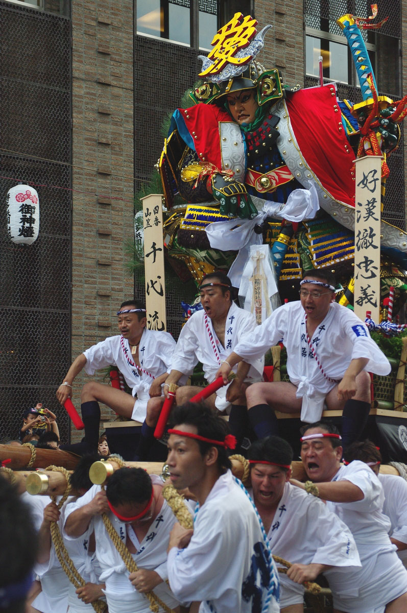 千代流の追い山ならし/博多祗園山笠 2009.07.12