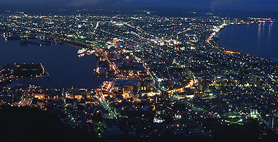 五周年:函館山の夜景