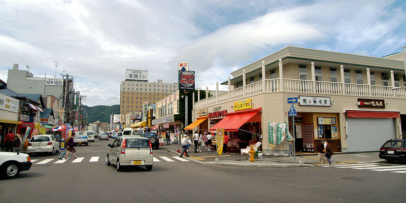函館の朝市