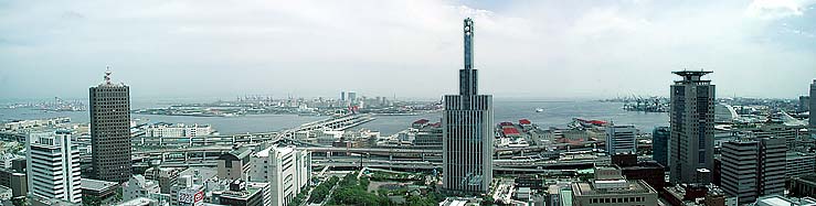 神戸市役所のシーサイドビュー