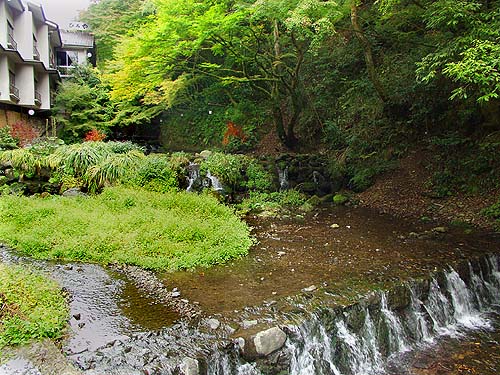 貴船川の清流