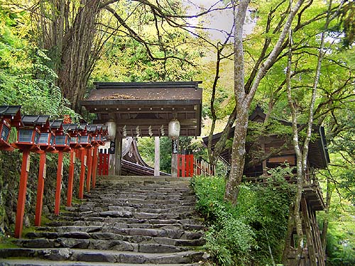 貴船神社参道