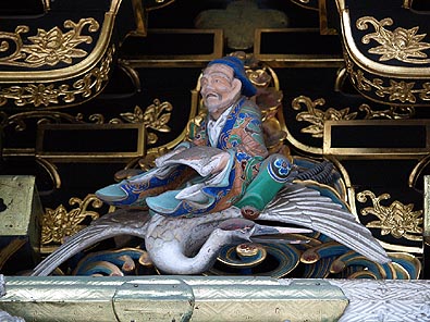 日暮門の彫刻2