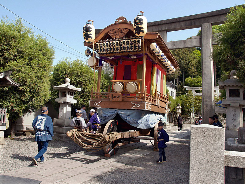三輪の山車(住江町)