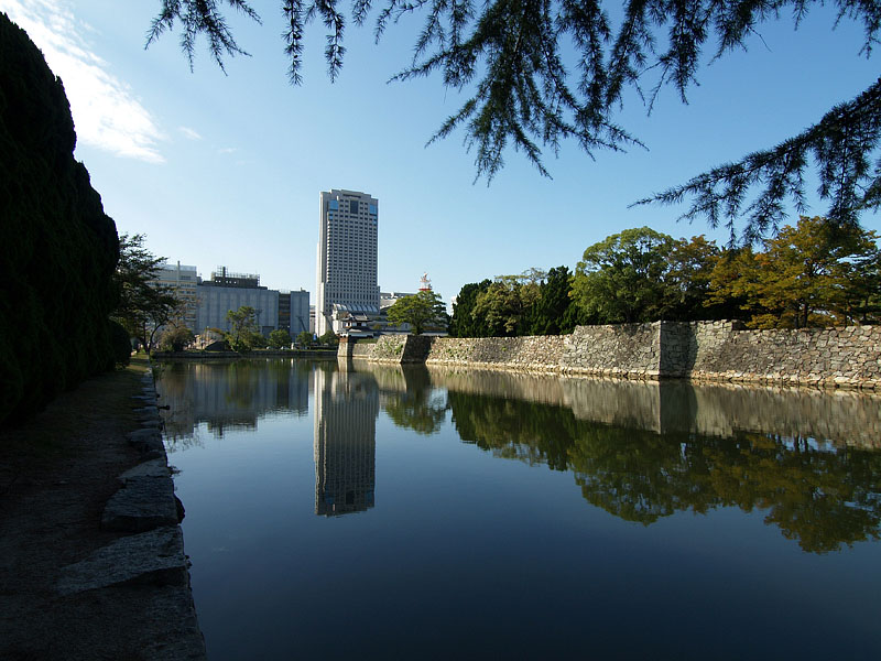 広島城のお堀
