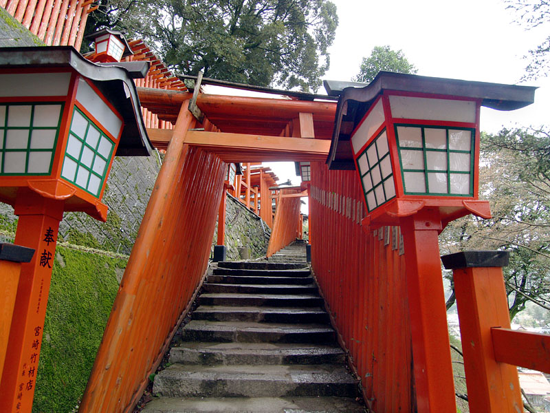 鳥居のトンネル