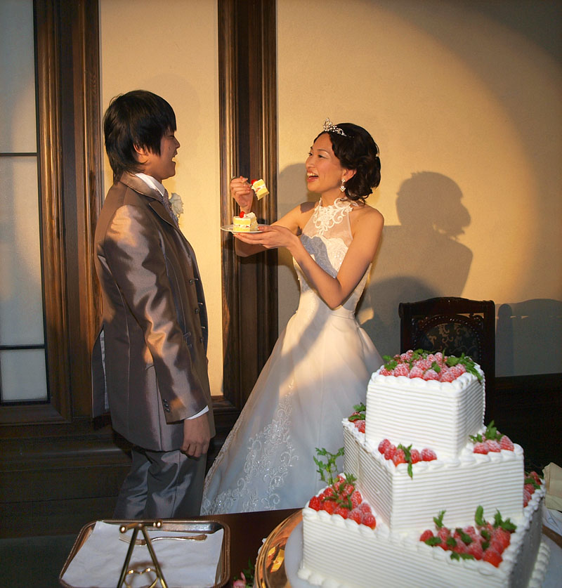 新婦から新郎へ