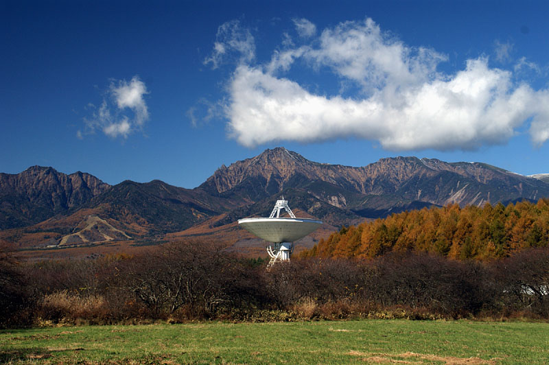 秋の野辺山宇宙電波観測所