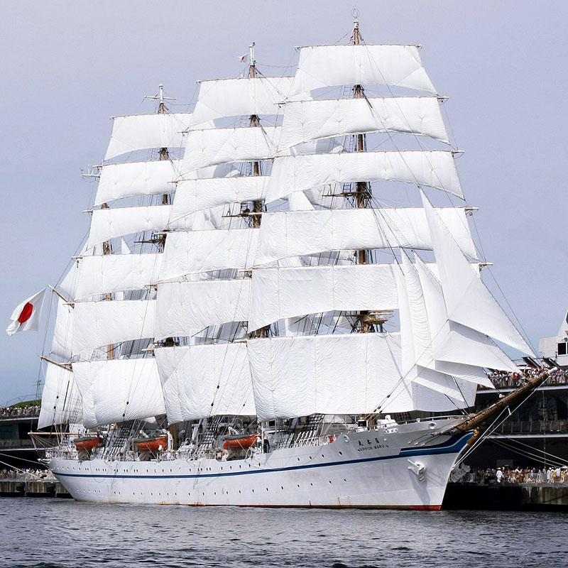 日本丸II世/横浜港 2009.7.20