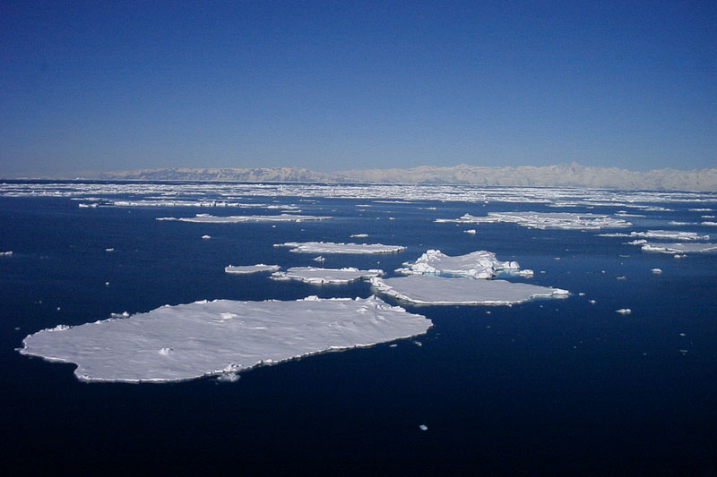 美しい夏の南氷洋