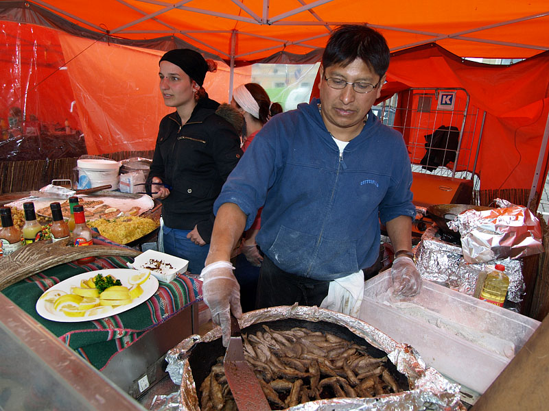 小魚の油炒め