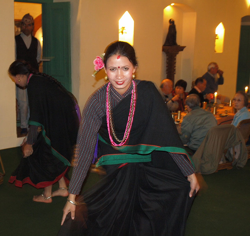 ネワール族の踊り子