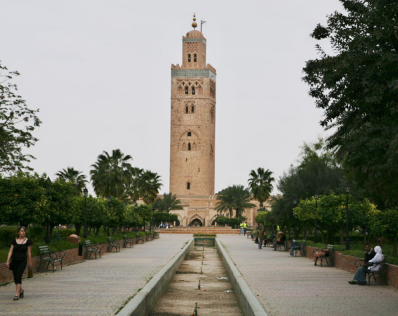 マラケシュのシンボル・クトゥビアの塔