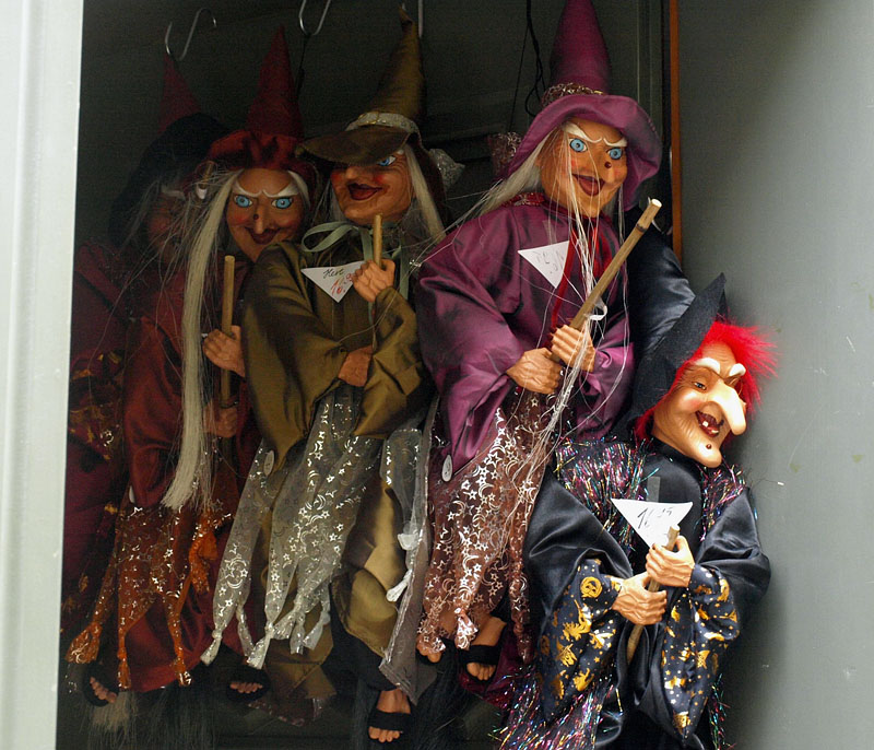 ハルツ山地の魔女伝説の地域