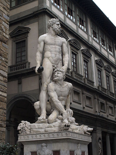 チェッリーニの「ペルセウス像」