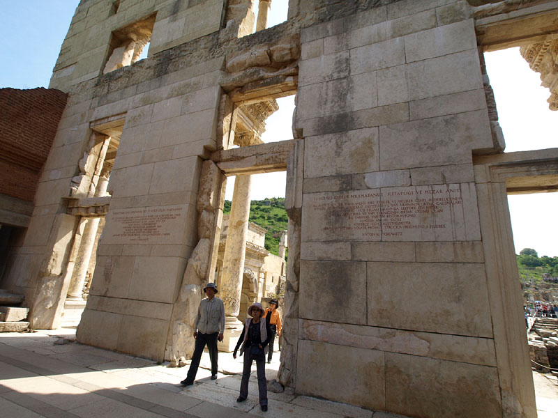 セルシウス図書館の内側