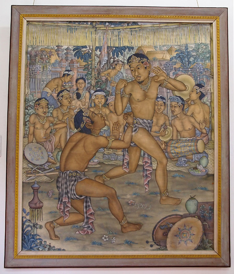 自衛の踊り手たち SELF DEFENSE DANCERS by I Wayan Turun in 1962