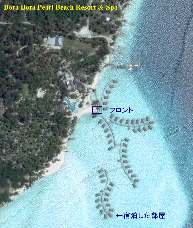 Bora Bora Pearl Beach Resort & Spa の衛星画像