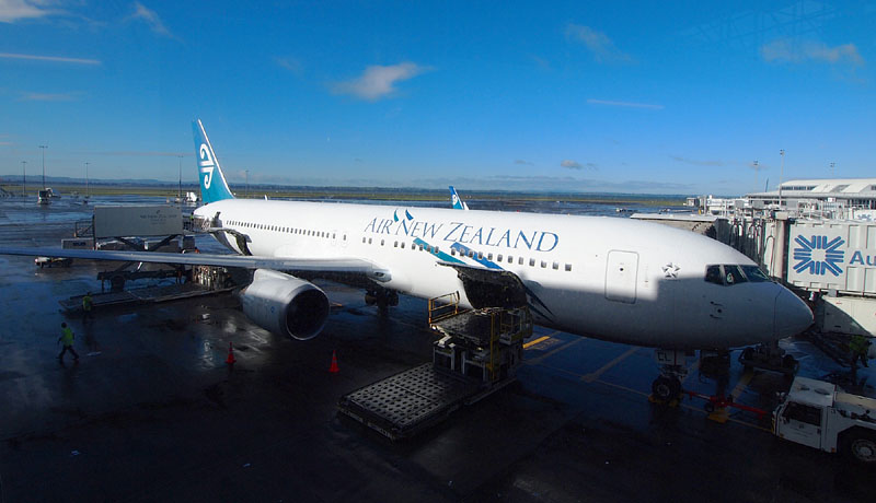 今回3回搭乗したAir New Zealand / オークランド