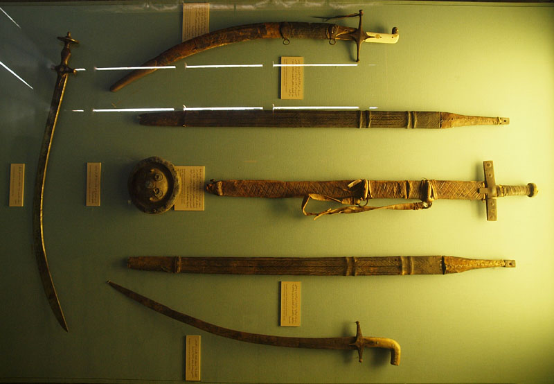 武器の展示 1/2