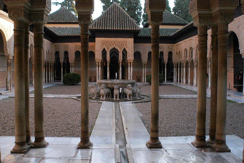 ライオンのパティオ Patio de los Leones 2003.11