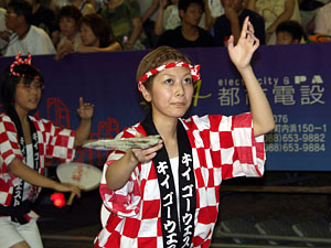 女法被踊り