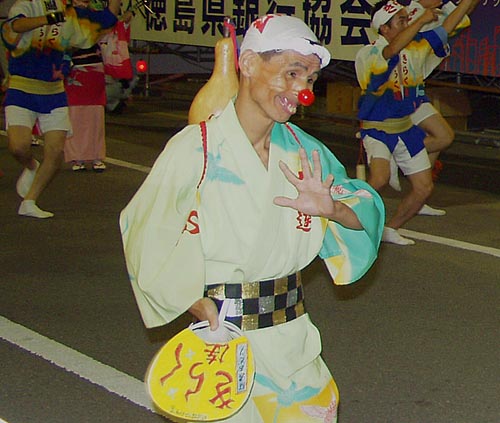 ピエロスタイルの叔父さん