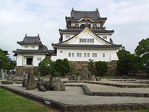 岸和田城内