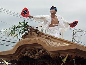 中町だんじりの大工方