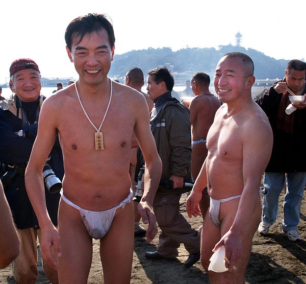 笑顔の二人