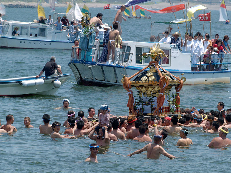 船上のお祓い