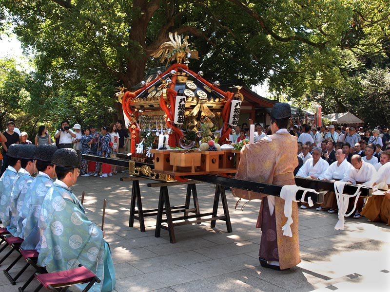 宮司による祝詞奏上