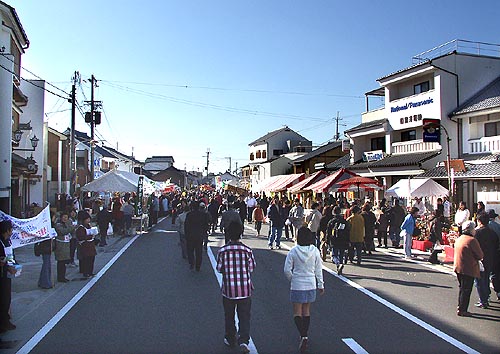 赤穂城への道