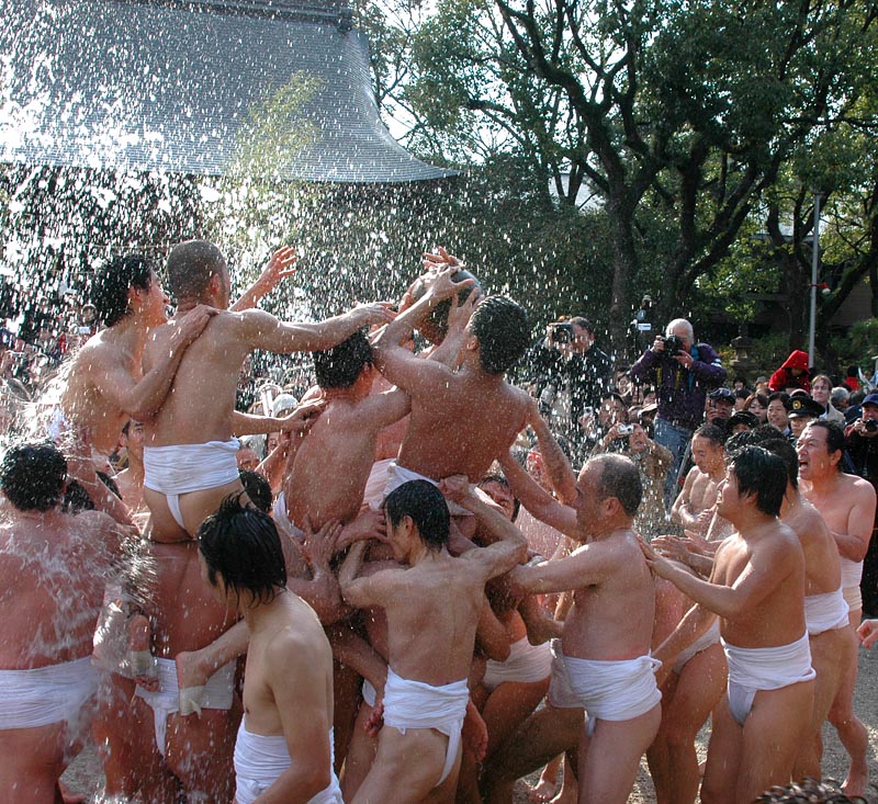 水散り走る!