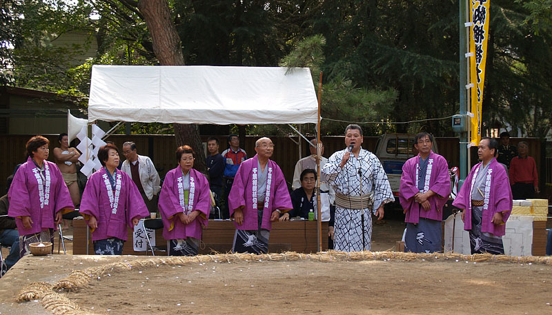 大納川相撲甚句会による相撲甚句