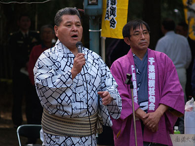 名人・大納川さんの名調子